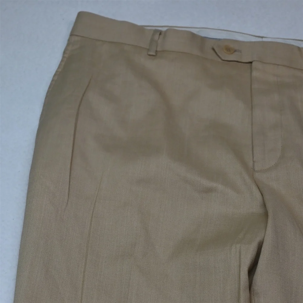 Bocaccio Uomo 50R 38x30 Khaki Mens Jacket Pants Suit